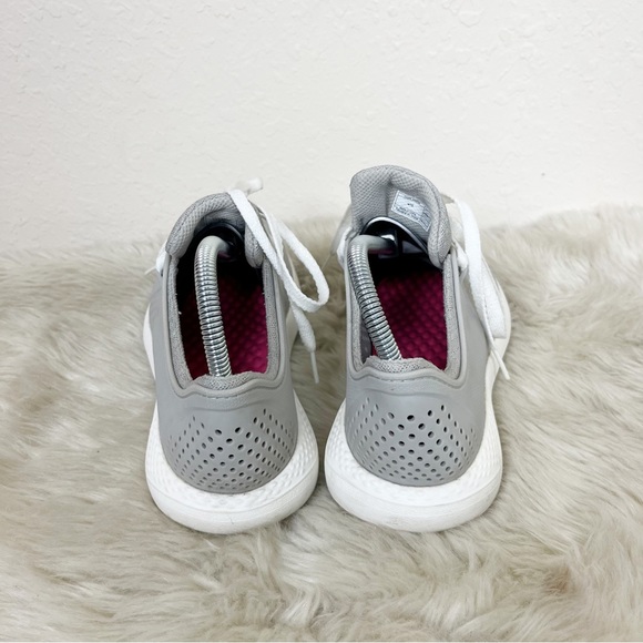 Crocs Literide Pacer Gray Lace Up Shoes Size 10 - Picture 4 of 7